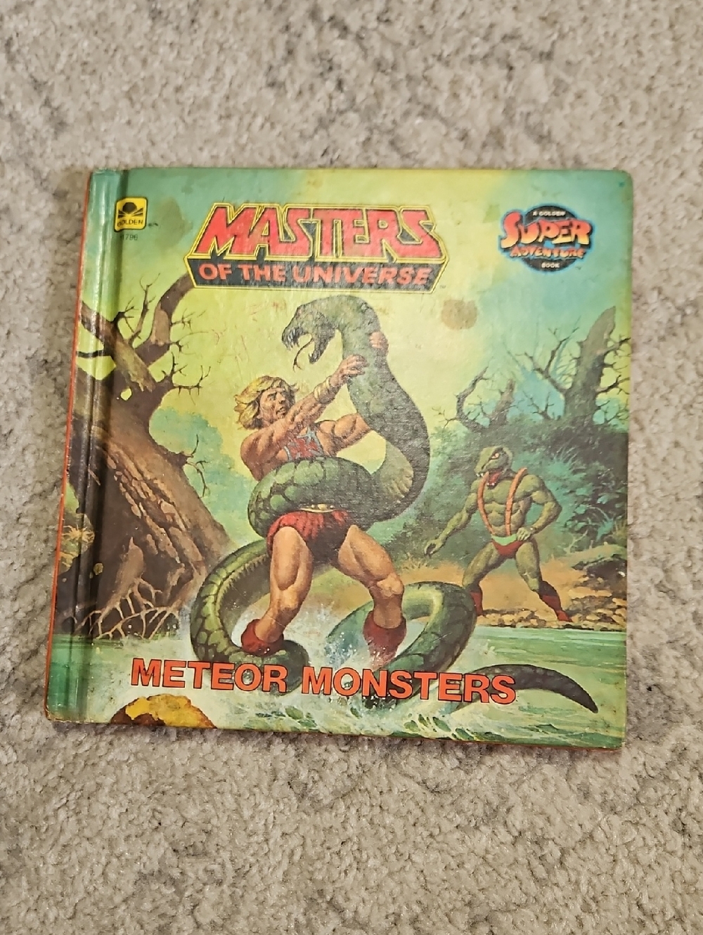 Masters Of The Universe Meteor Monsters Golden Book